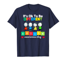 Load image into Gallery viewer, It&#39;s Ok To Be Different Shirt - Autism Awareness Day Shirt
