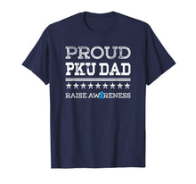 Load image into Gallery viewer, Mens PKU Awareness Proud Dad Stars &amp; Stripes T Shirt for Men
