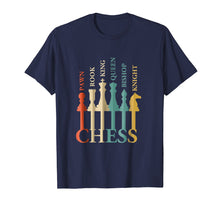 Load image into Gallery viewer, Chess Rook Pawn Bishop Checkmate T Shirt
