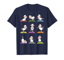 Load image into Gallery viewer, Sheep Yoga T-Shirt Funny Cute Sheeps In Yoga Poses Tee

