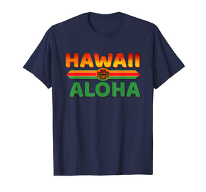 Aloha Hawaii T-shirt Graphic Mahalo Tee Shirt Aloha T shirt