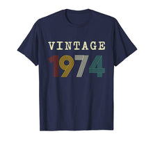 Load image into Gallery viewer, 45th Birthday Gift Retro Vintage 1974 T-Shirt Men Women

