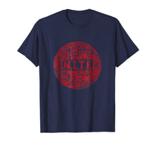 Load image into Gallery viewer, Manchester United - Red Typography Print t-shirt

