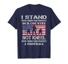 Load image into Gallery viewer, I Stand for the Flag Shirt to Support Military and Police
