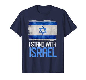 I Stand With Israel Flag Shirt Independence Men Women