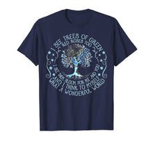 Load image into Gallery viewer, And I Think To Myself What A Wonderful World T-shirt, Hippie
