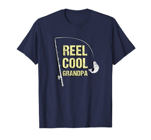 Fishing Grandpa Shirt Funny Dad Fathers Day Gift Fisherman