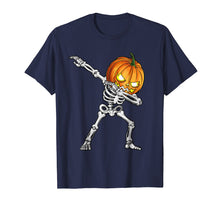 Load image into Gallery viewer, Halloween shirts for Boys Kids Dabbing Skeleton Pumpkin Tees
