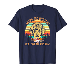 Moist and delicious men love my cupcakes sunset shirt