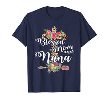Load image into Gallery viewer, Blessed To Be Called Mom And Nana Tshirt Mothers Day Gift
