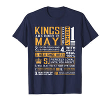 Load image into Gallery viewer, May Birthday Gifts - Kings are Born In May T-Shirt
