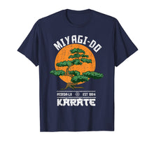 Load image into Gallery viewer, Vintage retro Miyagi-Do Karate Distress T-Shirt Kid Tee
