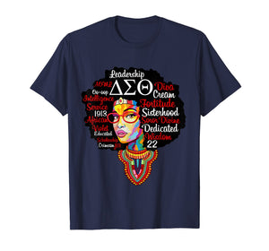 Delta DST Sorority Natural Hair Scarf Diva Sigma Theta Gift