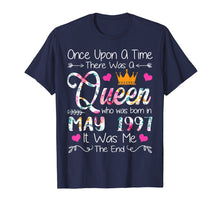 Load image into Gallery viewer, Girls 22nd Birthday Queen May 1997 Shirt Queen Birthday
