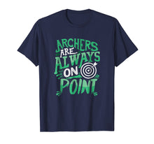 Load image into Gallery viewer, Archers are Always on Point Target Practice T-Shirt
