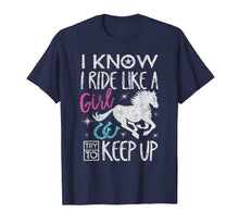 Load image into Gallery viewer, Horse Riding Horseback Riding Shirt Horse Girl Gift T-Shirt

