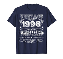 Load image into Gallery viewer, Vintage 1998 - Funny 21 Years Old 21st Birthday Gift T-Shirt
