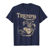 Load image into Gallery viewer, New Triumph Engine Motorcycle Cycling Tshirt
