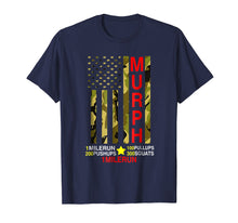 Load image into Gallery viewer, Murph Challenge Memorial Day Workout WOD Camo T-Shirt
