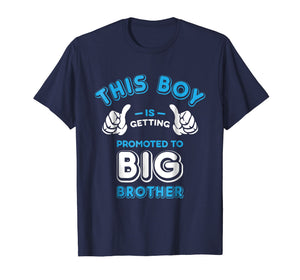 Promoted to Big Brother Shirt - New Baby Announcement Gift