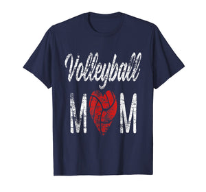 Moms Volleyball Shirt - Volleyball Shirt For Moms - Heart