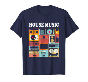 House Music Tshirt Love Music Gift Tshirt For Mom Dad Kids