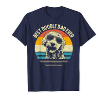 Load image into Gallery viewer, Mens Best Doodle Dad Ever T-Shirt Goldendoodle Dad Vintage Gift
