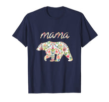 Load image into Gallery viewer, Mama Bear Floral Tee, Mom Graphic T-Shirt, Matching Family
