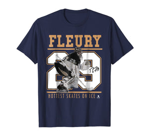 Marc-Andre Fleury Las Vegas Knights Hockey T-Shirt - Apparel
