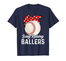 Load image into Gallery viewer, Busy Raising Ballers Baseball for Women Tshirt Gift

