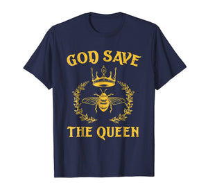 God Save The Queen Bee Shirt - Environmental Beekeeper Shirt