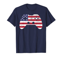Load image into Gallery viewer, 4th Of July T Shirt Gift Video Game Gamer Kids Boys Men USA
