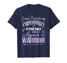 Load image into Gallery viewer, Lupus Awareness TShirt Support My Friend Walk Run
