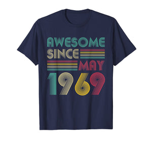 May 1969 T-Shirt 50th Birthday Gifts for Men & Women