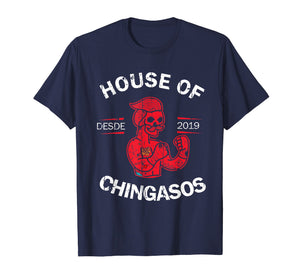 House Of Desde Chingasos 2019 Funny Boxing Tattoo TShirt