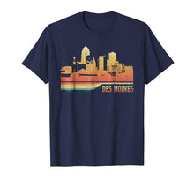 Load image into Gallery viewer, Des Moines Iowa Vintage Retro Style T-shirt
