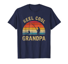 Load image into Gallery viewer, Mens Vintage Reel Cool GRANDPA Fish Fishing Shirt Father&#39;s Day Gi

