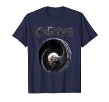 Load image into Gallery viewer, Six Feet Under skull black T-Shirt

