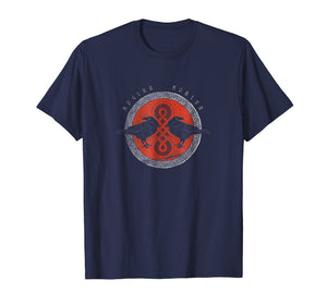 Odin's Ravens Huginn & Muninn - Norse Mythology T-Shirt