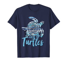 Load image into Gallery viewer, Save The Turtles T-Shirt Vintage Earth Day
