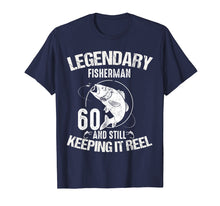 Load image into Gallery viewer, Mens Legendary Fisherman T-shirt 1959 60th Birthday Gift Fishing
