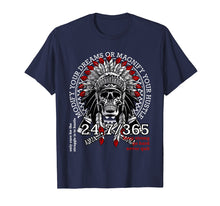 Load image into Gallery viewer, Hustle 247 shirt Native American Hip Hop hustlers Tee
