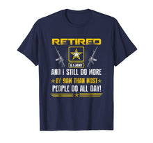 Load image into Gallery viewer, Retired US Army Veteran T-shirt Gift For Veteran Day
