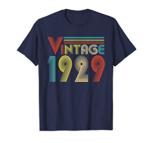 Load image into Gallery viewer, 90th Birthday Gift - Vintage 1929 T-Shirt Classic Women Men

