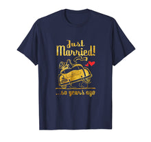 Load image into Gallery viewer, 60th Wedding Anniversary T-Shirt Just Married 60 Years Ago
