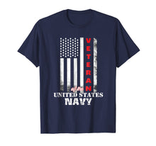 Load image into Gallery viewer, Armed Forces US Navy Vintage Veteran T-Shirt
