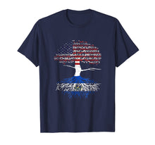 Load image into Gallery viewer, American Heart Salvadorean Roots Patriot USA El Salvador Tee
