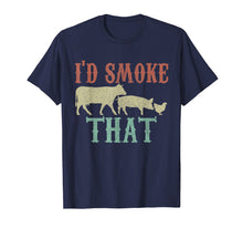 Load image into Gallery viewer, Mens I'd Smoke That Shirt - Vintage Funny BBQ Grilling Chef Gift
