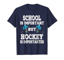 Load image into Gallery viewer, Hockey is Importanter Shirt for Boys and Kids
