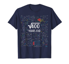 Load image into Gallery viewer, Square Root of 400: 20 Years Old, 20th Birthday Gift T-Shirt
